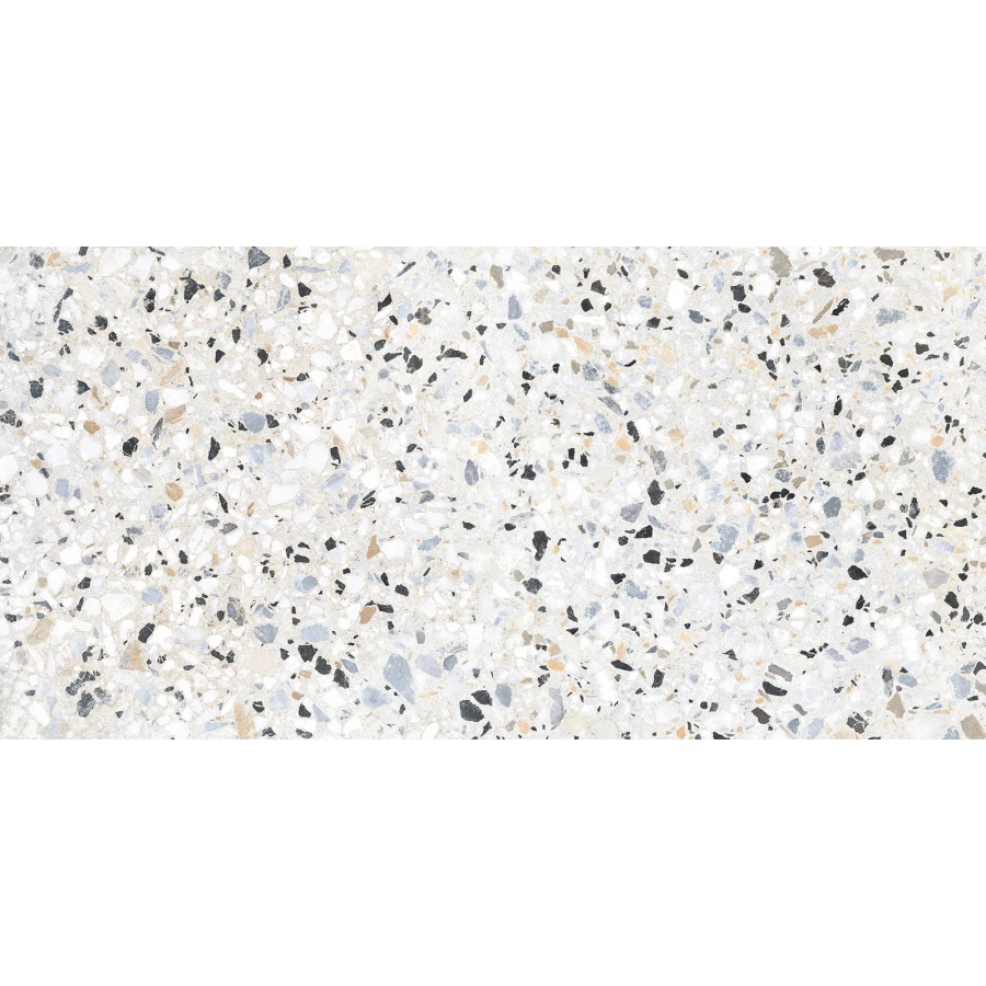 Керамогранит ALMA Ceramica Terrazzo лаппатированный 2 шт в уп 45,5 м в пал GFA114TRZ07L 114х57х0,75 см