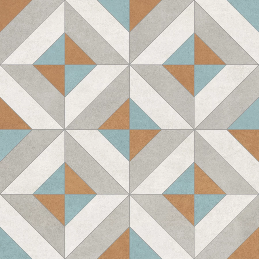 Керамогранит New Trend Design Art Mix 3 матовый многоцветный GP2020DMX11 20х20 см