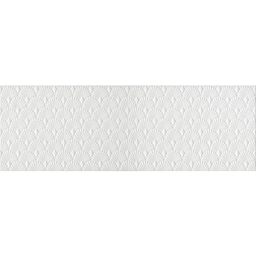 Плитка настенная Kerama Marazzi Гарса структура белый матовый обрезной 12154R 75х25 см