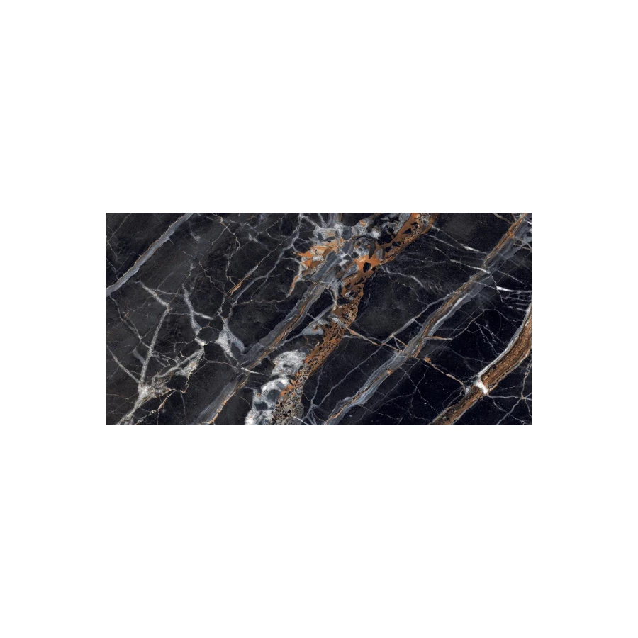 Керамогранит LV Granito Artemis black high glossy 120х60 см