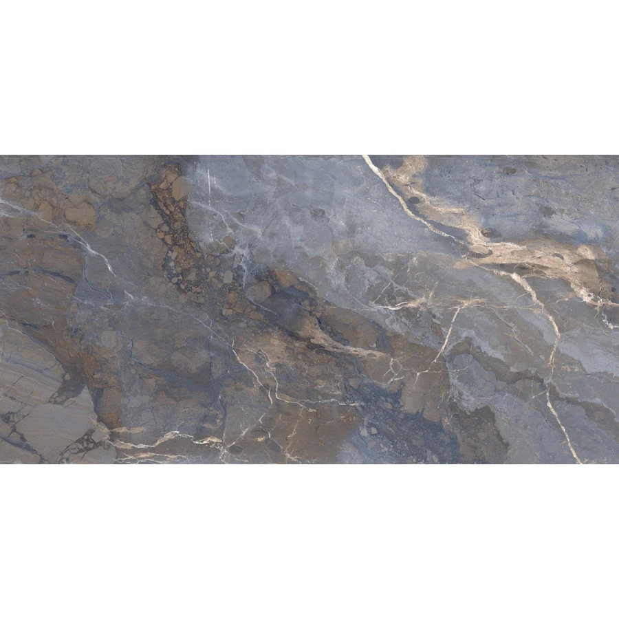 Керамогранит Ceradim Ocean Elfish синий Полированный 120х60 см