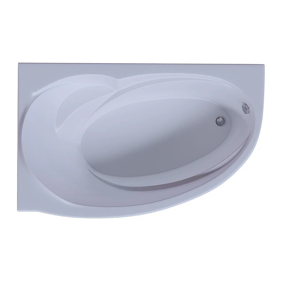 Ванна Aquatek Бетта 160 левая BET160-0000169 160х97 ссм