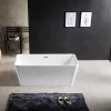 Ванна акриловая Azario Lincoln свободностоящая в комплекте с сифоном и металлической рамой LIN16080 160х80х58 см