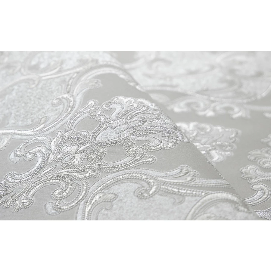 Обои флизелиновые Аспект Флоренция белые 70386-11 1,06х10,05 м