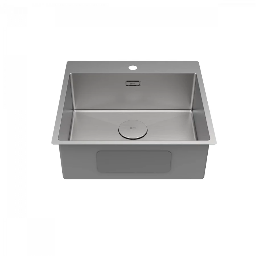 Кухонная мойка Lemark Janga 540 прямоугольная из нержавеющей стали сталь 9937109