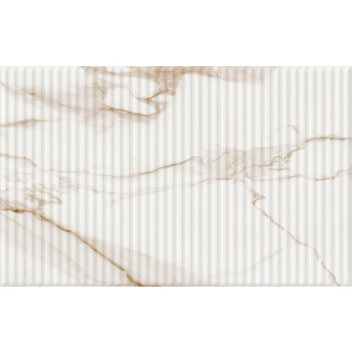 Плитка настенная Gracia Ceramica Капелла низ 02 глянцевая белая 010100001555 40х25 см