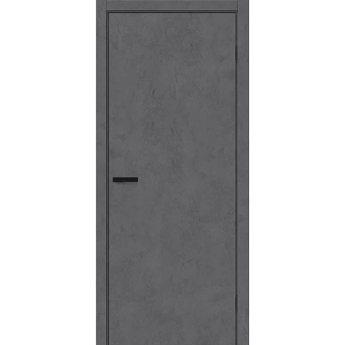 Межкомнатная дверь Mr. Wood Браво-0 200x70 экошпон Bravo A полотно глухое цвет Slate Art