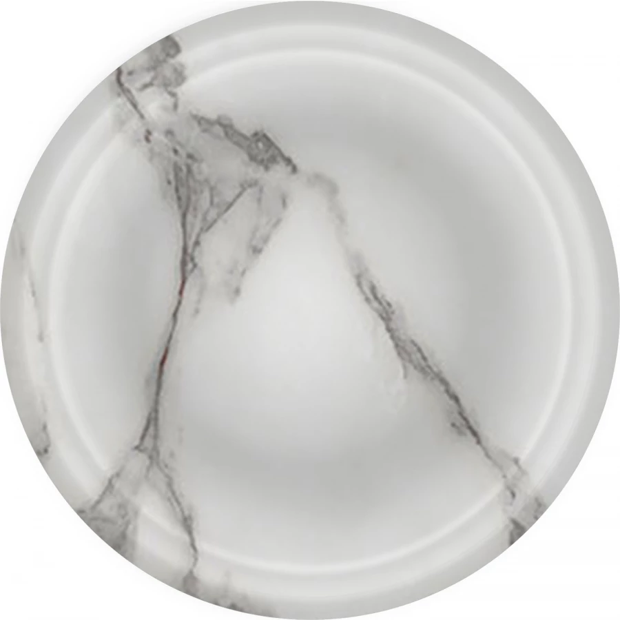 Декор Kerama Marazzi Коррер глянцевый белый OBD004 16x16 см