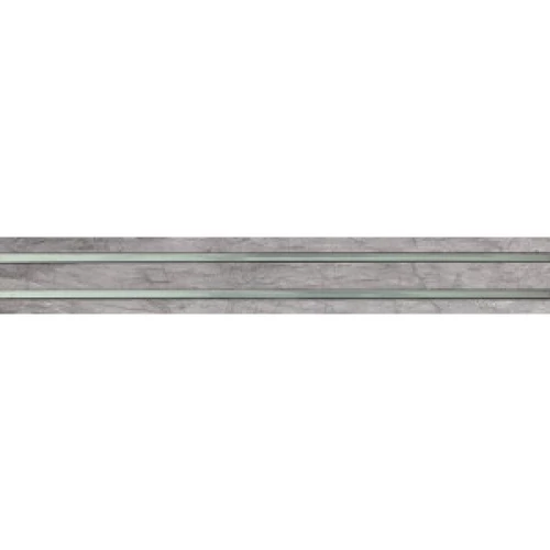 Бордюр Ceramika Konskie Terra Grey Listwa 10,5x75 см