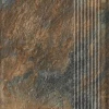Ступень Ceramika Paradyz Ardis Rust Stopnica Prosta Struktura Mat 60х30 см