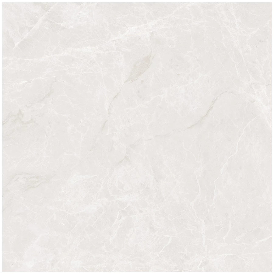 Керамогранит Ceradim Mramor Princess White Полированный светло-серый 60х60 см