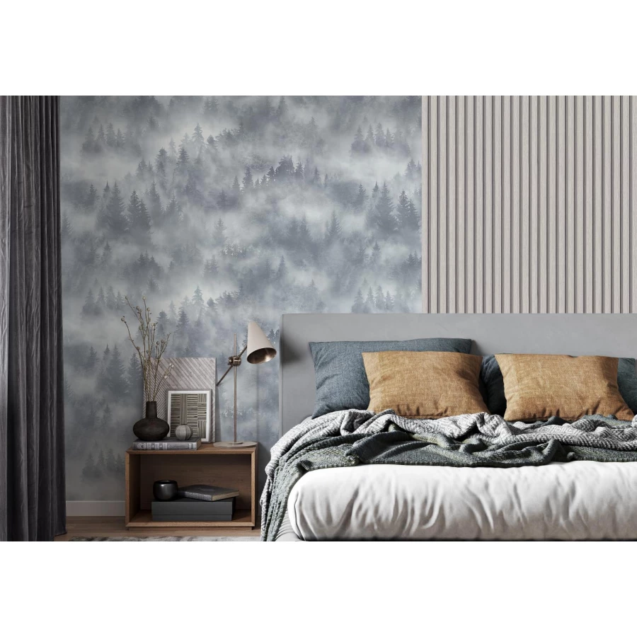 Обои флизелиновые Palitra Home HomeColor My Forest серые HC71960-46 1,06х10,05 м