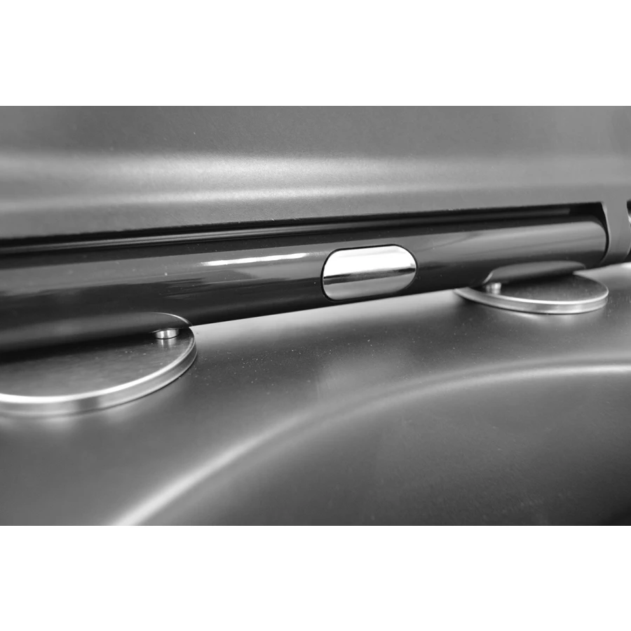 Унитаз подвесной Azario Teramo безободковый с сиденьем микролифт черный матовый AZ -053E-R-MB 51.5х35.5х36.5 см