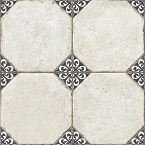 Керамогранит Peronda FS Field Black LT матовый бежево-чёрный 3388938322 45,2х45,2 см