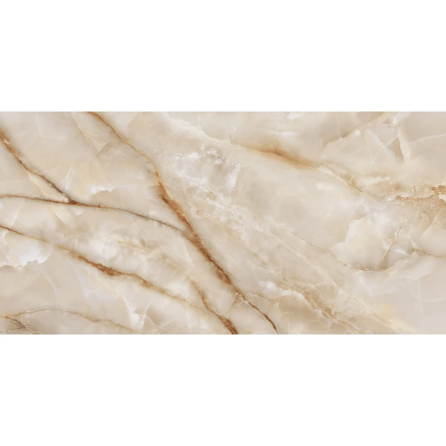 Керамогранит LCM Onyx Royal Latte полированный 60120ORO11P 120х60 см