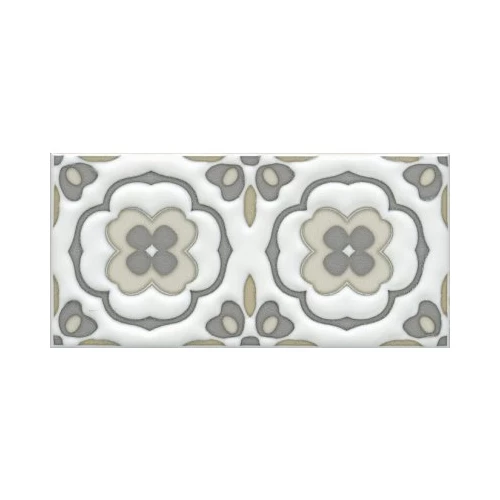 Декор Kerama Marazzi Клемансо орнамент STG\A617\16000 7,4х15 см