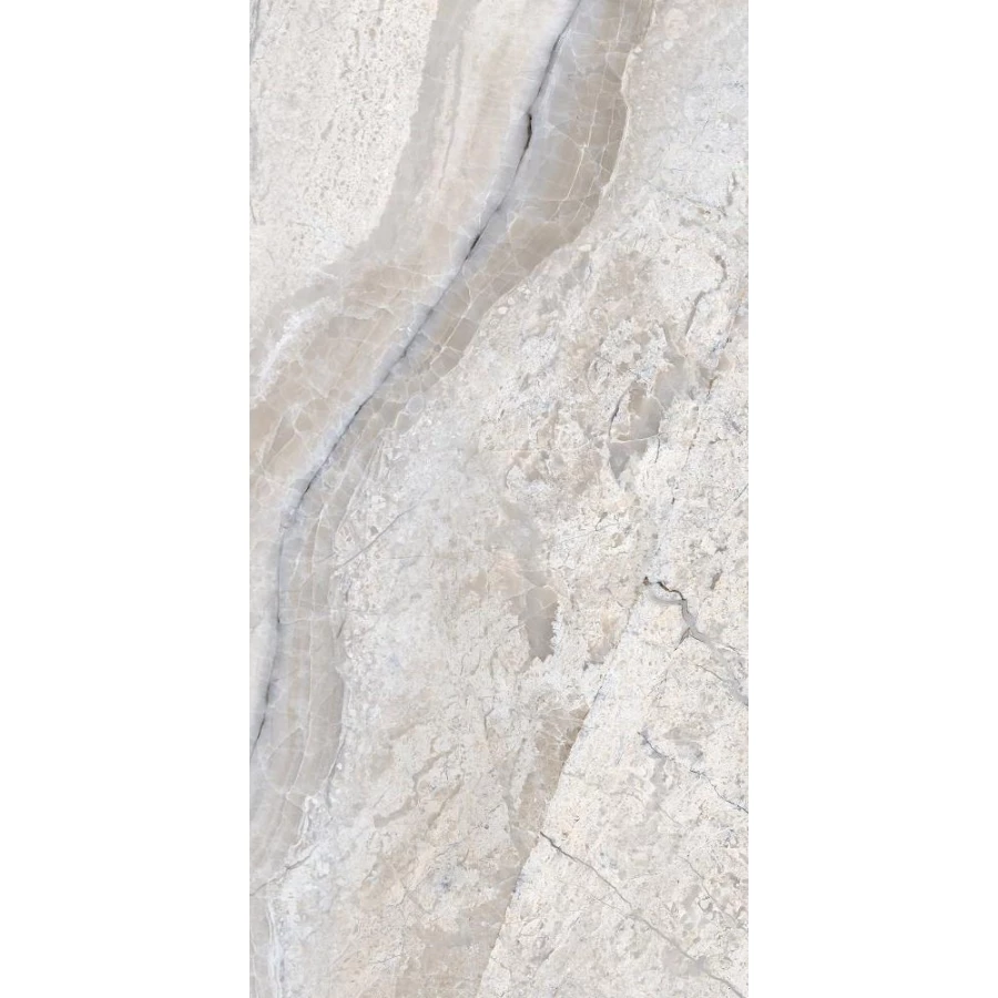 Керамогранит Itaca Bolonia White глянцевый серый ITC76605 120х60 см