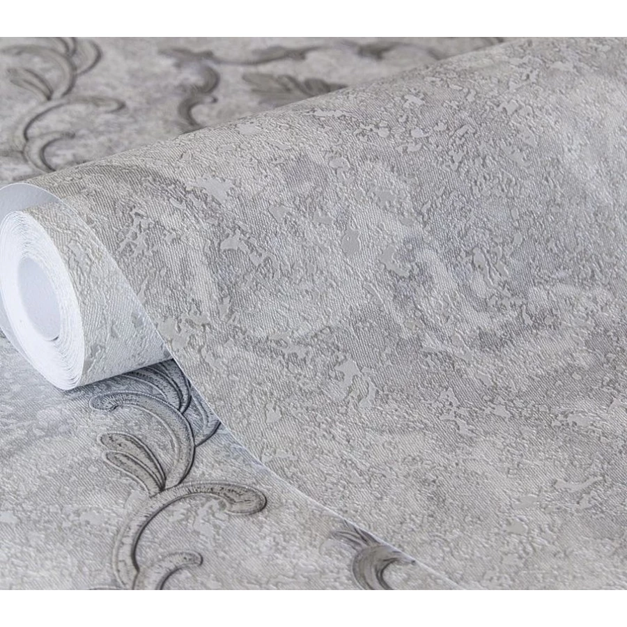 Обои флизелиновые Аспект Deluxe Рафаэль белые 70428-14 1,06х10,05 м