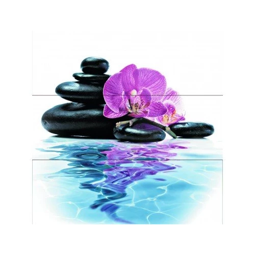 Панно Ceracasa Brazil Deco Nova (комплект из 3 плиток) многоцветный 25х73 см