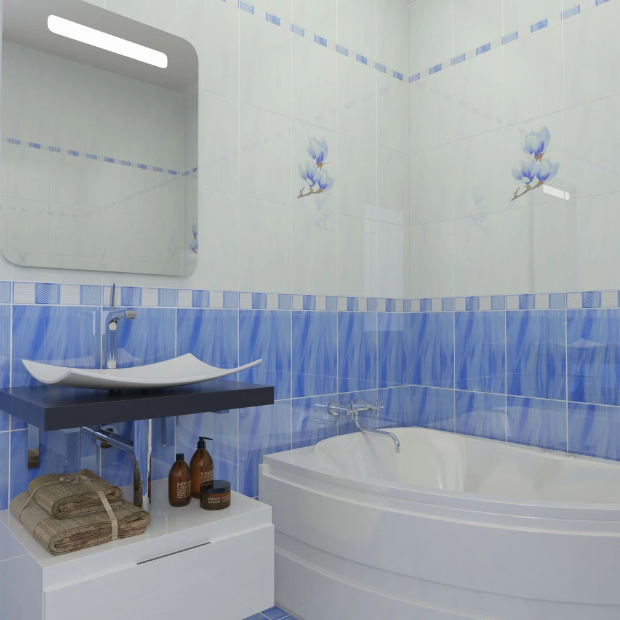 Агата голубая