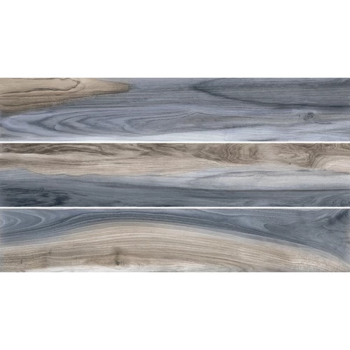 Керамогранит Elios Ceramica Essential Cross Blue Lux Rect 120х20 см