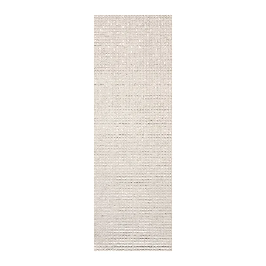 Плитка настенная Fap Ceramiche Materia Pura Micro Bianco Matt Rt матовая белая fTXF 91,5х30,5 см