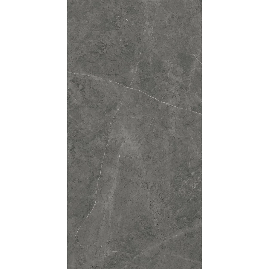 Керамогранит Global Tile Nioba полуглянцевый темно-серый GT1206013009LR 120х60 см