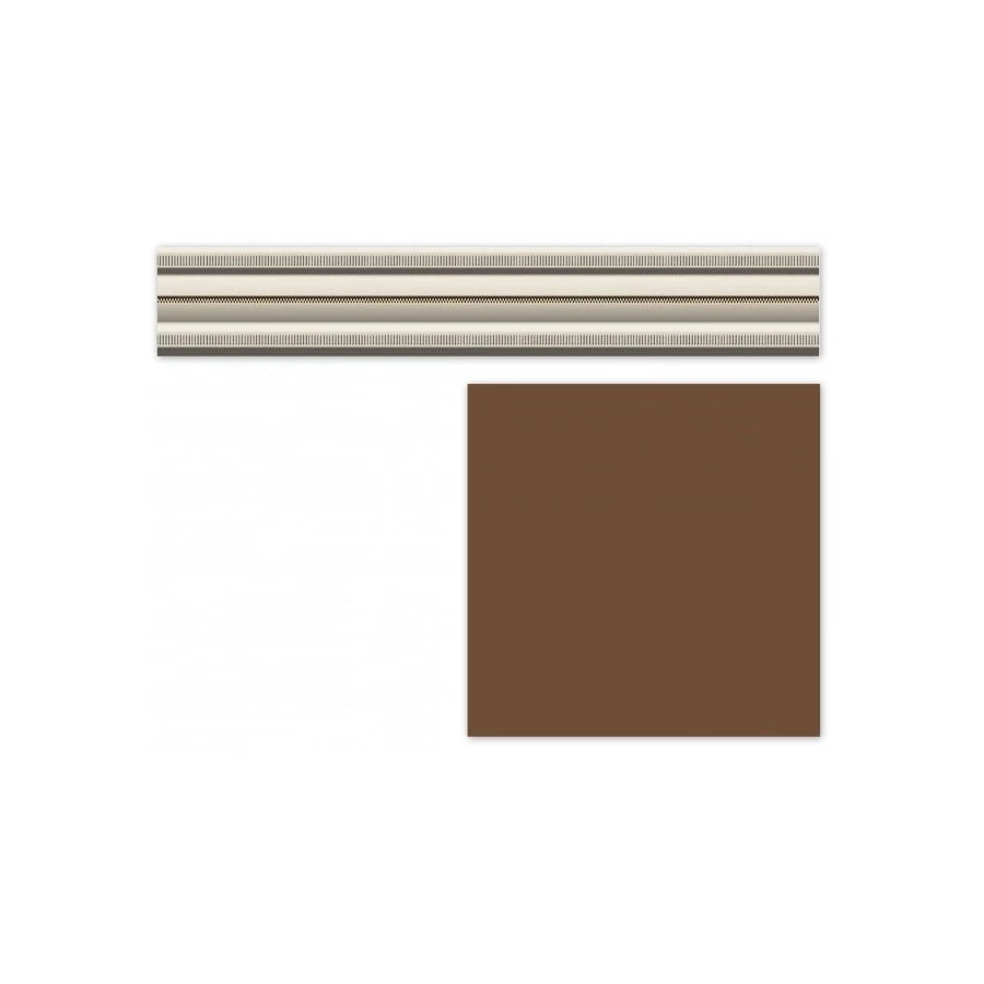 Бордюр Heralgi Garden Listelo Classic Marron HRL000026 30х5 см