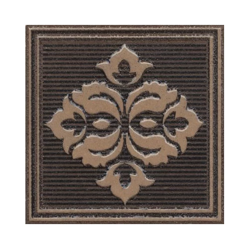 Вставка Kerama Marazzi Версаль коричневый AD\B400\SG9297 7х7 см
