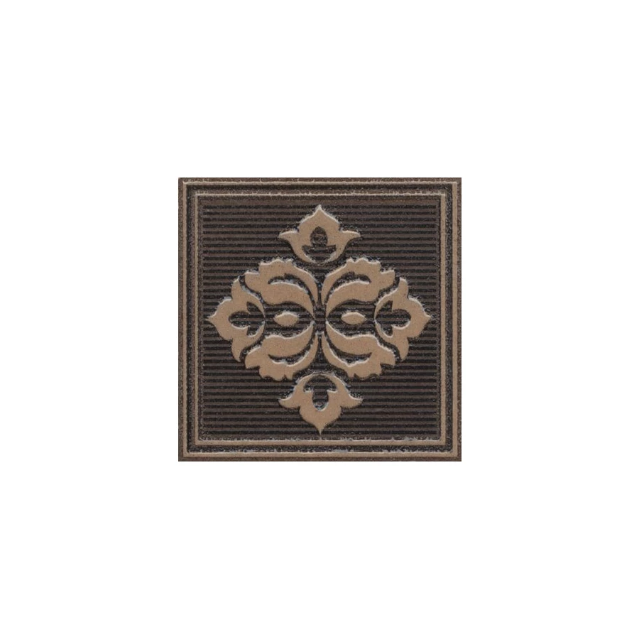 Вставка Kerama Marazzi Версаль коричневый AD\B400\SG9297 7х7 см