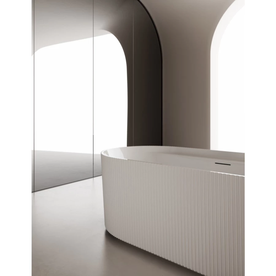 Акриловая ванна Abber AB9444MW 170х80 см