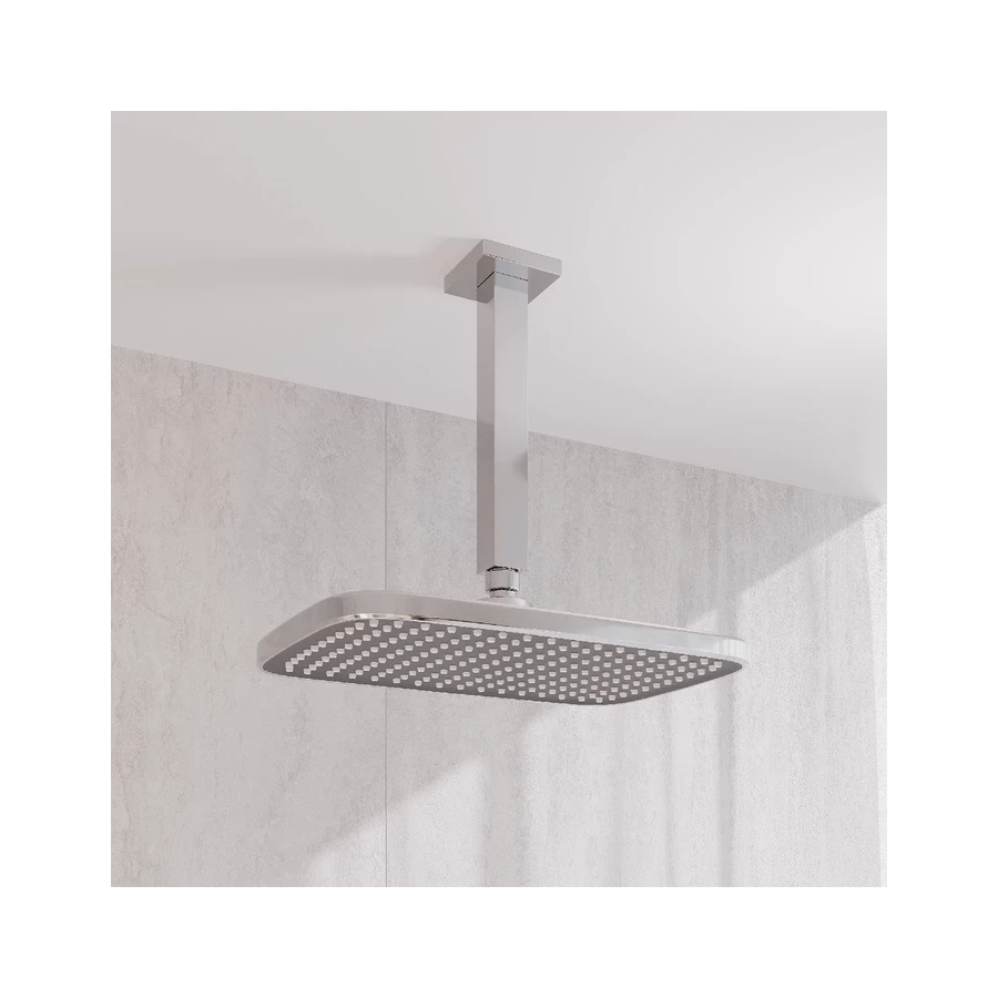 Душевая насадка Iddis Esper верхняя прямоугольная хром с серым ESP25GSi64
