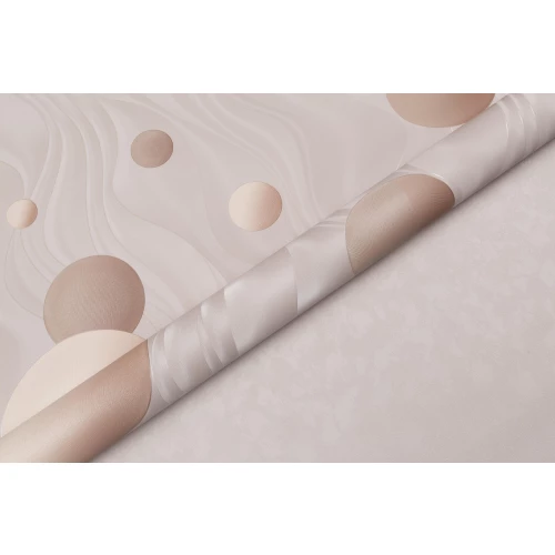 Обои флизелиновые Palitra Home HomeColor Soda бежевые HC72061-42 1,06х10,05 м