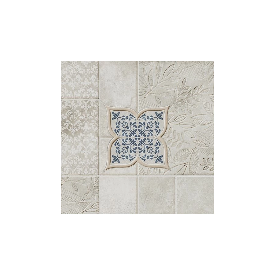 Декор Kerama Marazzi Сиена 2 матовый серый 20х20 см