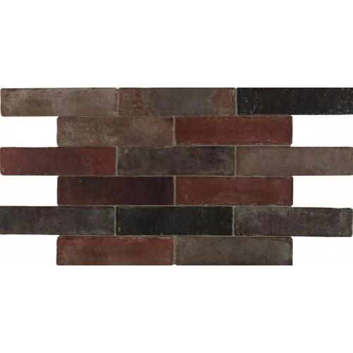 Керамогранит Marazzi Terramix Nero черный 7х28 см