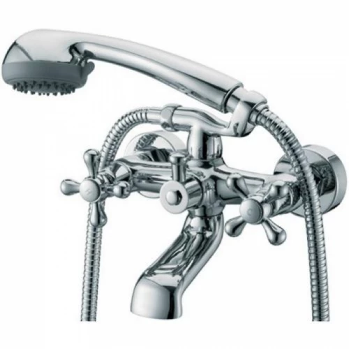 Смеситель для ванны с душем Kaiser Carlson Style 44223-1/44222 хром