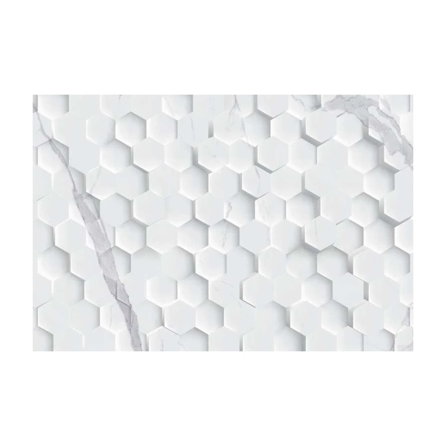 Настенная плитка Eurotile Statuario 9 SR 0205 Pixel 9 SR 0205 40х27 см