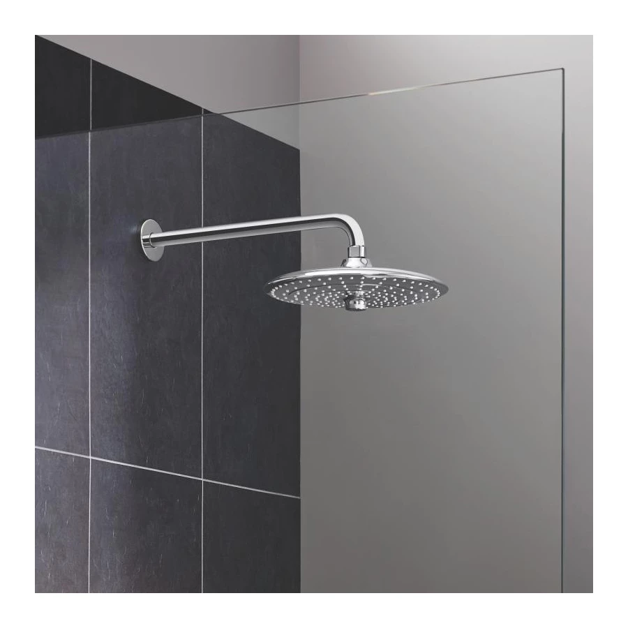 Верхний душ с душевым кронштейном 38 см Grohe Euphoria 260 SmartContro хром 26458000