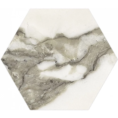 Керамогранит Oset Calacatta Majestic Hex 20*24 см