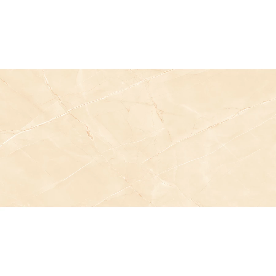 Керамогранит lamore Ceramic Gloss 60х120 Brexit Crema глянцевый кремовый 60/120-012 120х60 см