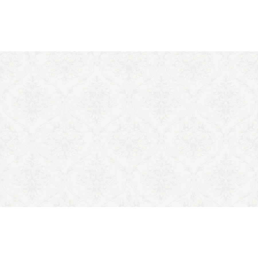 Обои флизелиновые Grandeco Way Vivaldi белые R178113 1,06х10,05 м