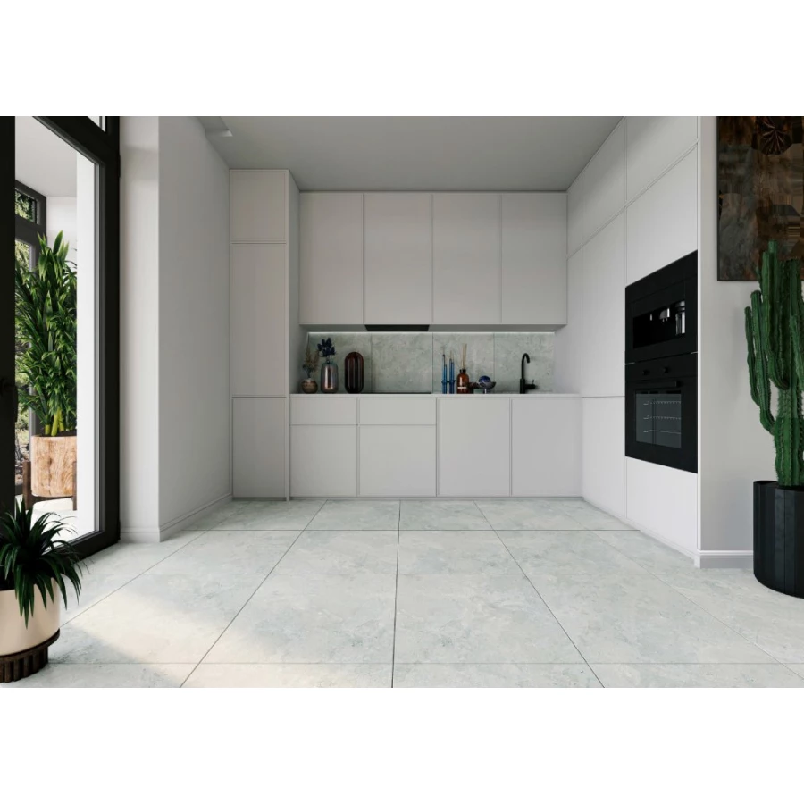 Керамический гранит Dako Legend светло-серый E-5000/MR 60х60 см