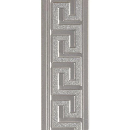 Бордюр Marazzi Listello Evolutionmarble Riv. Argento серый 12х32,5 см