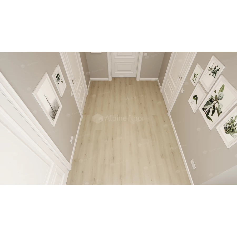 Каменный SPC ламинат Alpine Floor Solo Ададжио ЕСО 14-4 34 класс 3.5 мм 2.23 кв.м 122х18.3 см