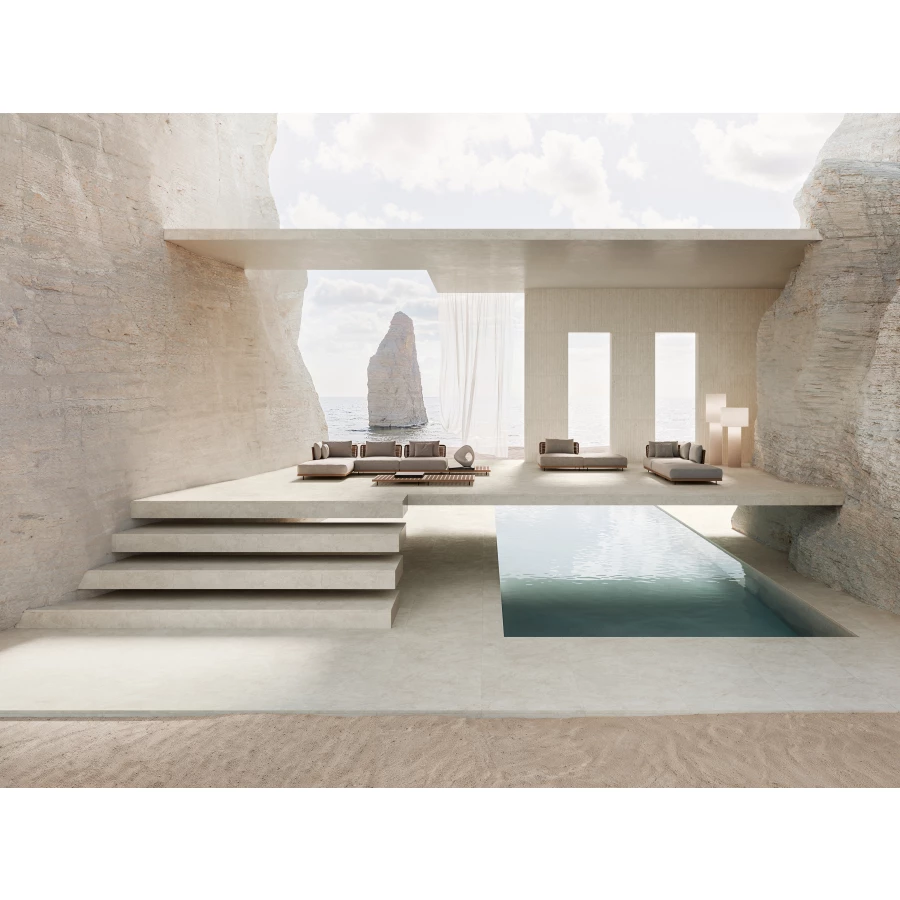 Керамогранит Atlas Concorde Boost Icor Bone матовый бежевый AX58 120х60 см