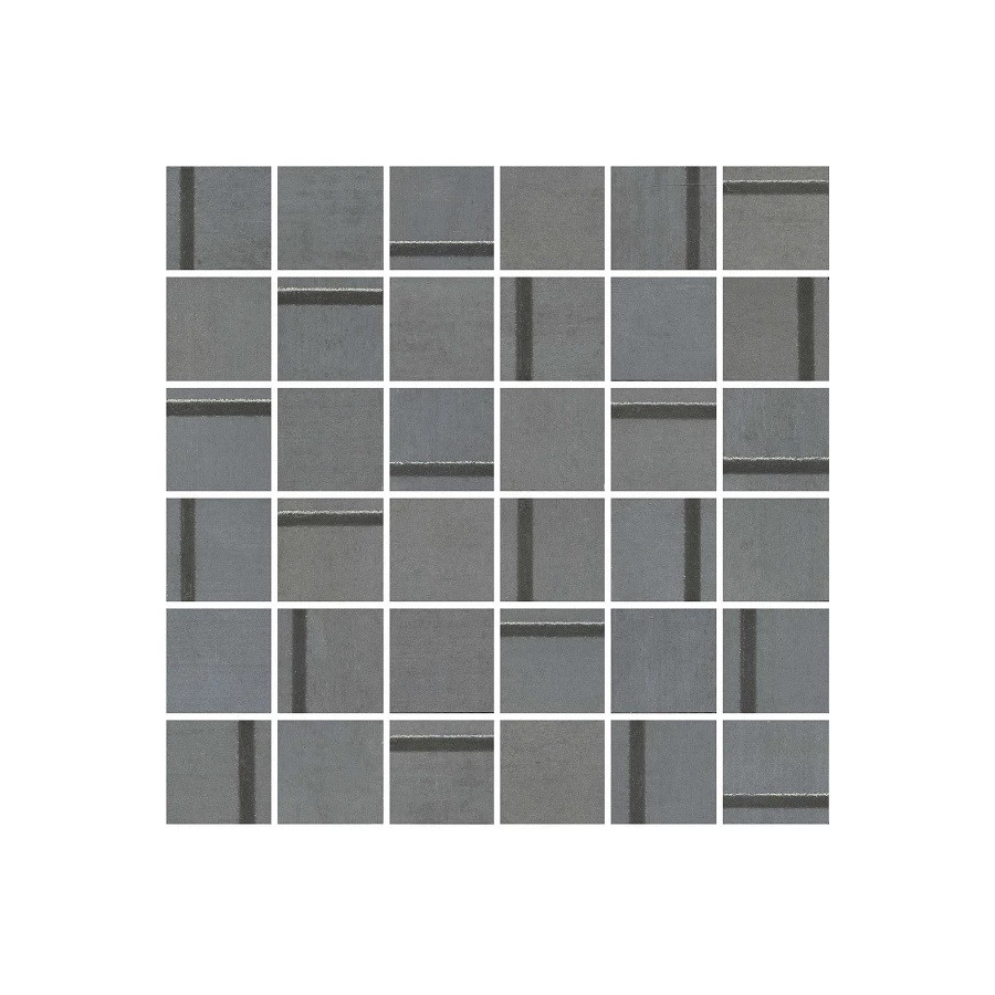 Декор Kerama Marazzi Гварди 1 мозаичный 4,8х4,8 обрезной матовый синий MM13131 30x30 см