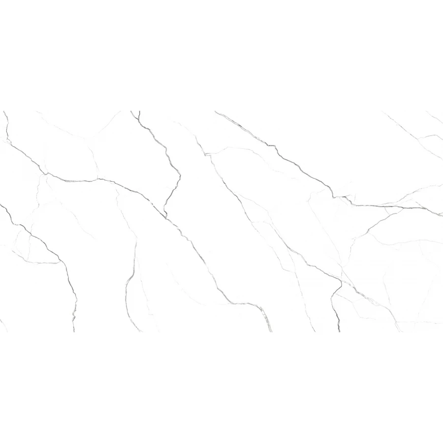 Керамогранит ALMA Ceramica Emotion лаппатированный белый GFA114EMT00L 114х57х0,75 см