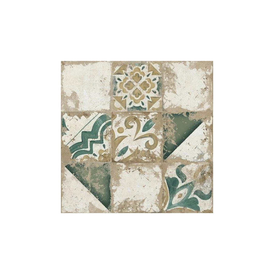 Керамогранит El Molino Memory Verde матовый зеленый 58x58 см