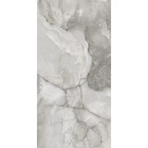 Керамогранит Seratonia Glossy Polano Grey Onyx серый оникс 120х60 см