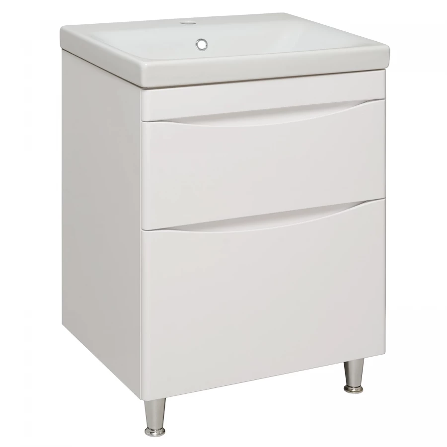 Тумба под раковину Runo Афина 60 под умывальник Moduo 60 00-00001169